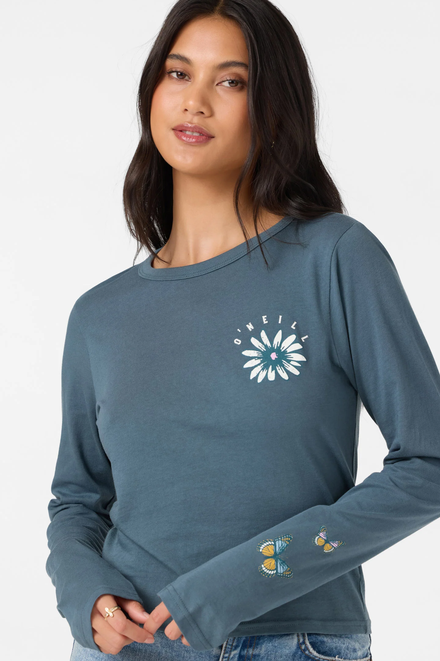 Pacific Bloom Long Sleeve Tee - Image 4