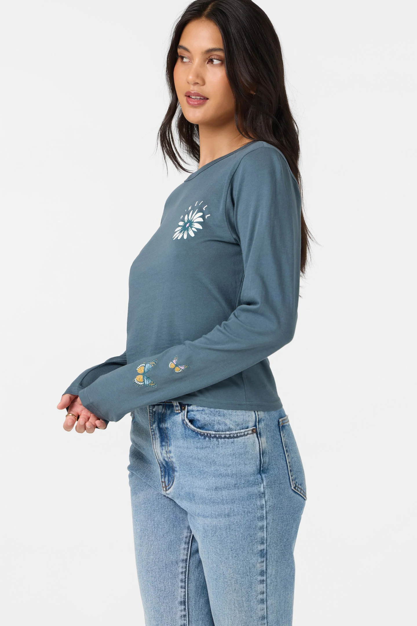 Pacific Bloom Long Sleeve Tee - Image 5