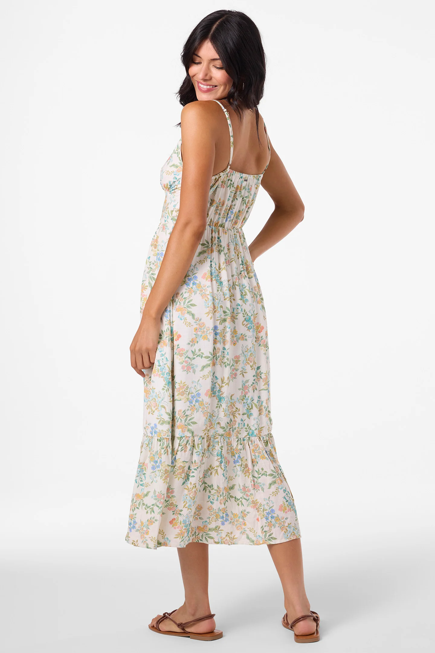 Pilar Nayomi Floral Midi Dress - Image 2