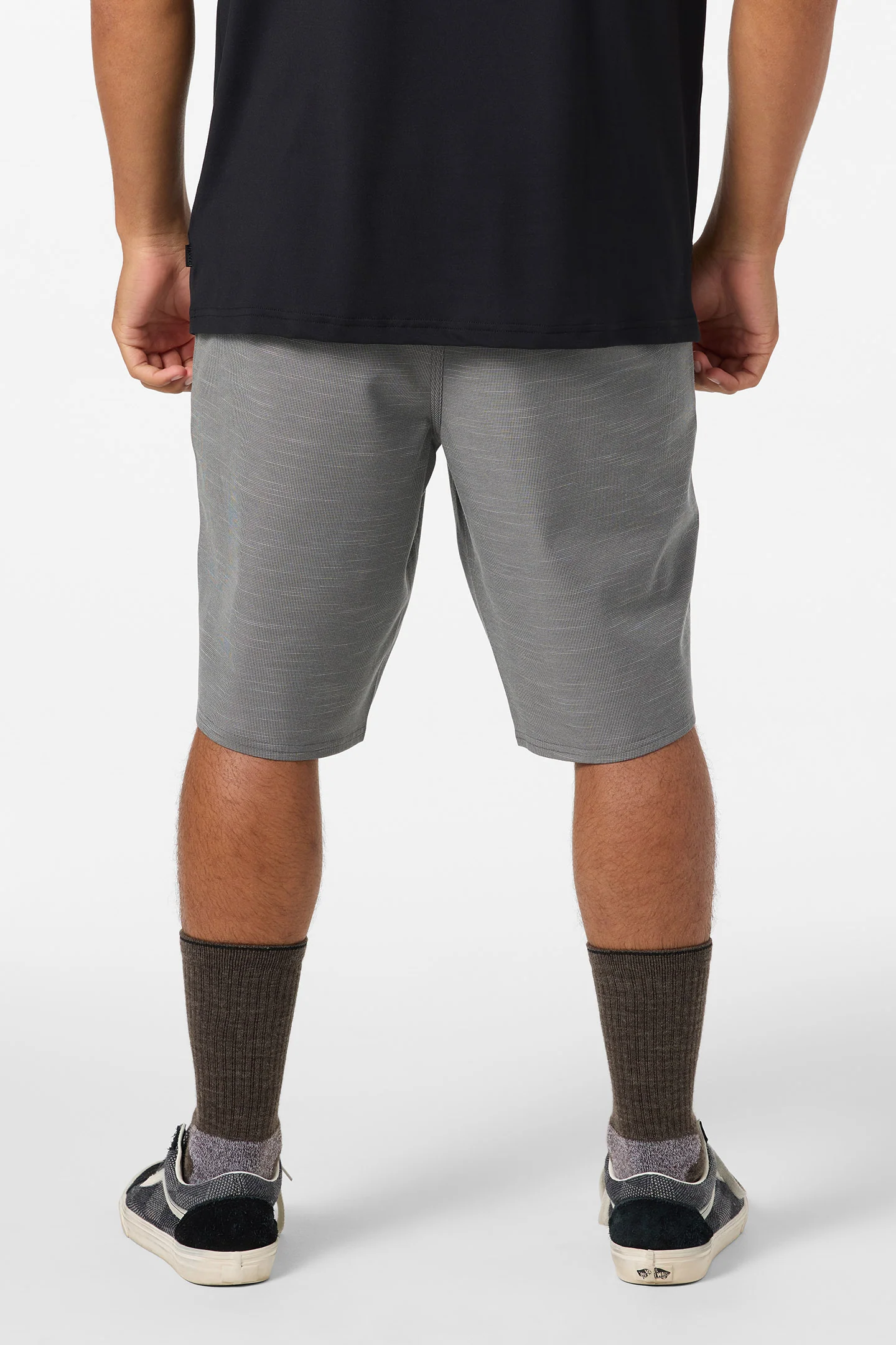 Portola Slub Check 20" Hybrid Shorts - Image 4