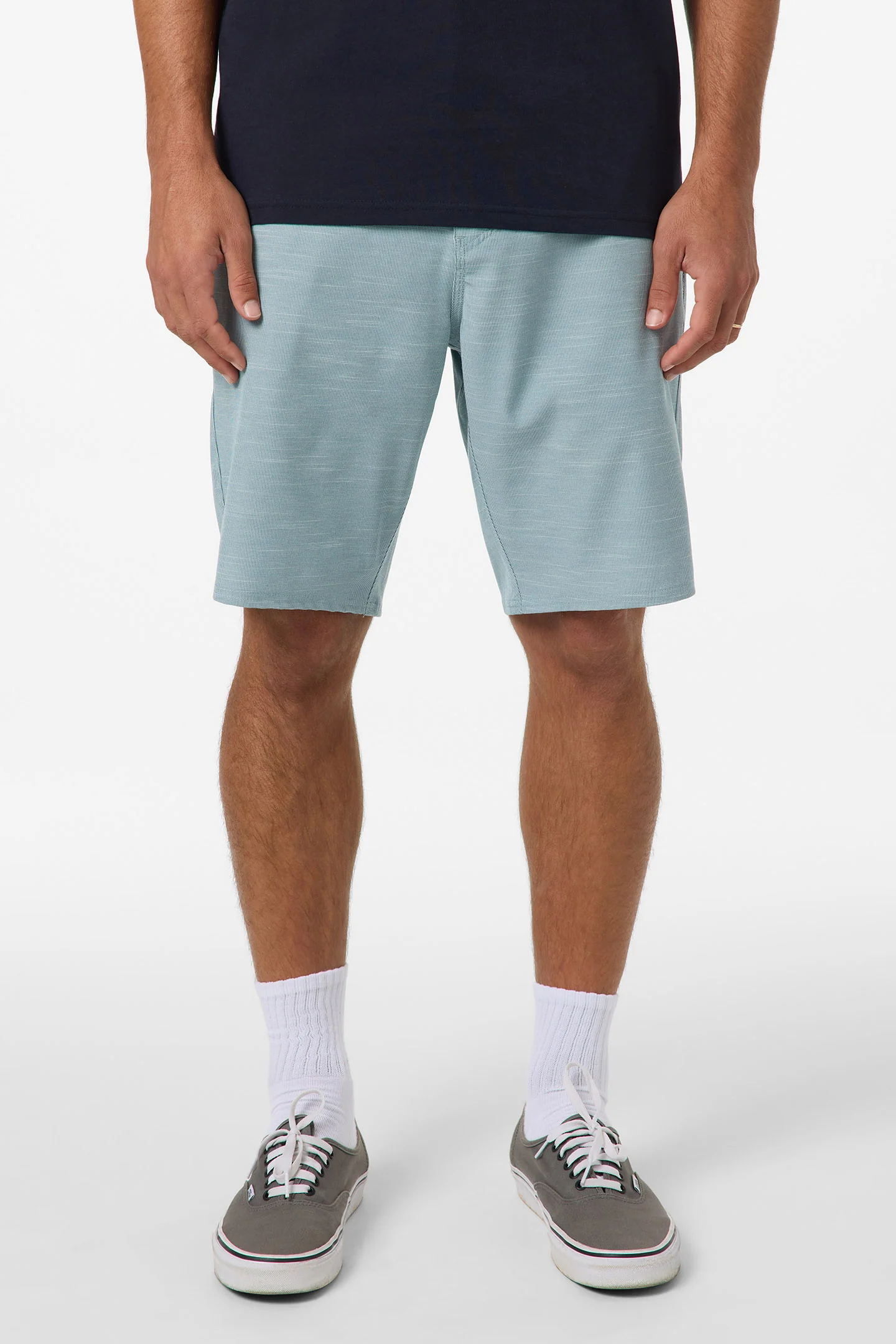 Portola Slub Check 20" Hybrid Shorts - Image 2