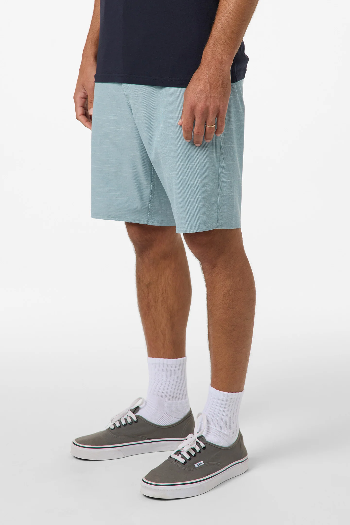 Portola Slub Check 20" Hybrid Shorts - Image 3