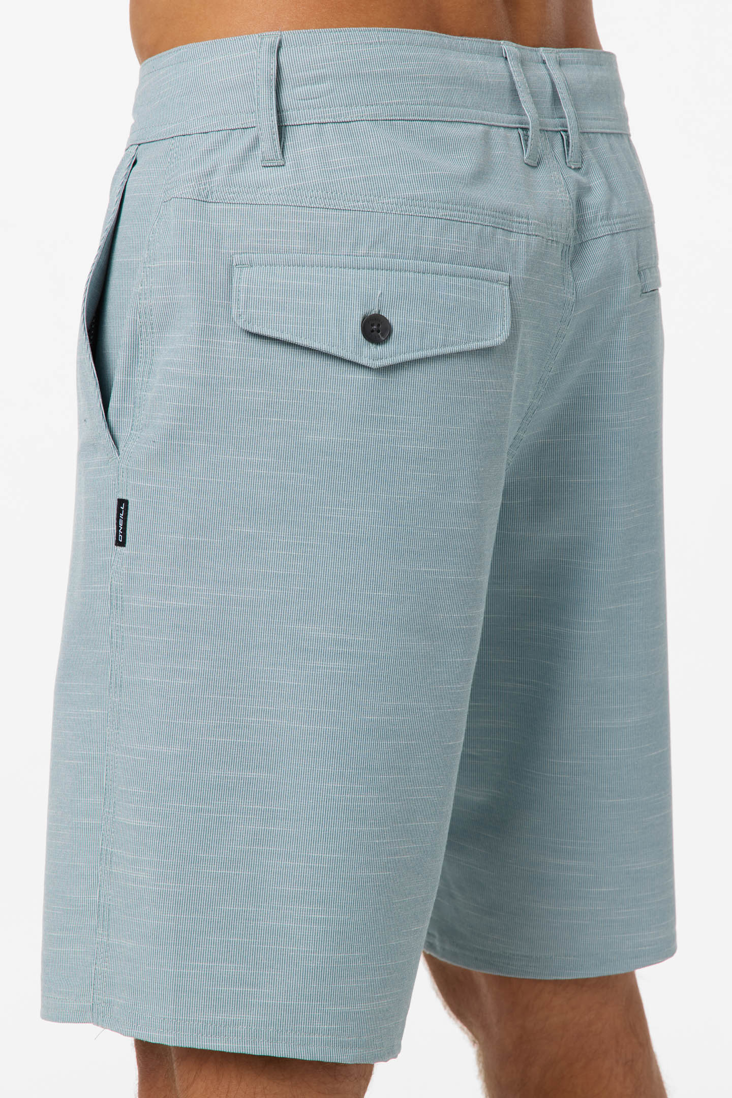 Portola Slub Check 20" Hybrid Shorts - Image 5