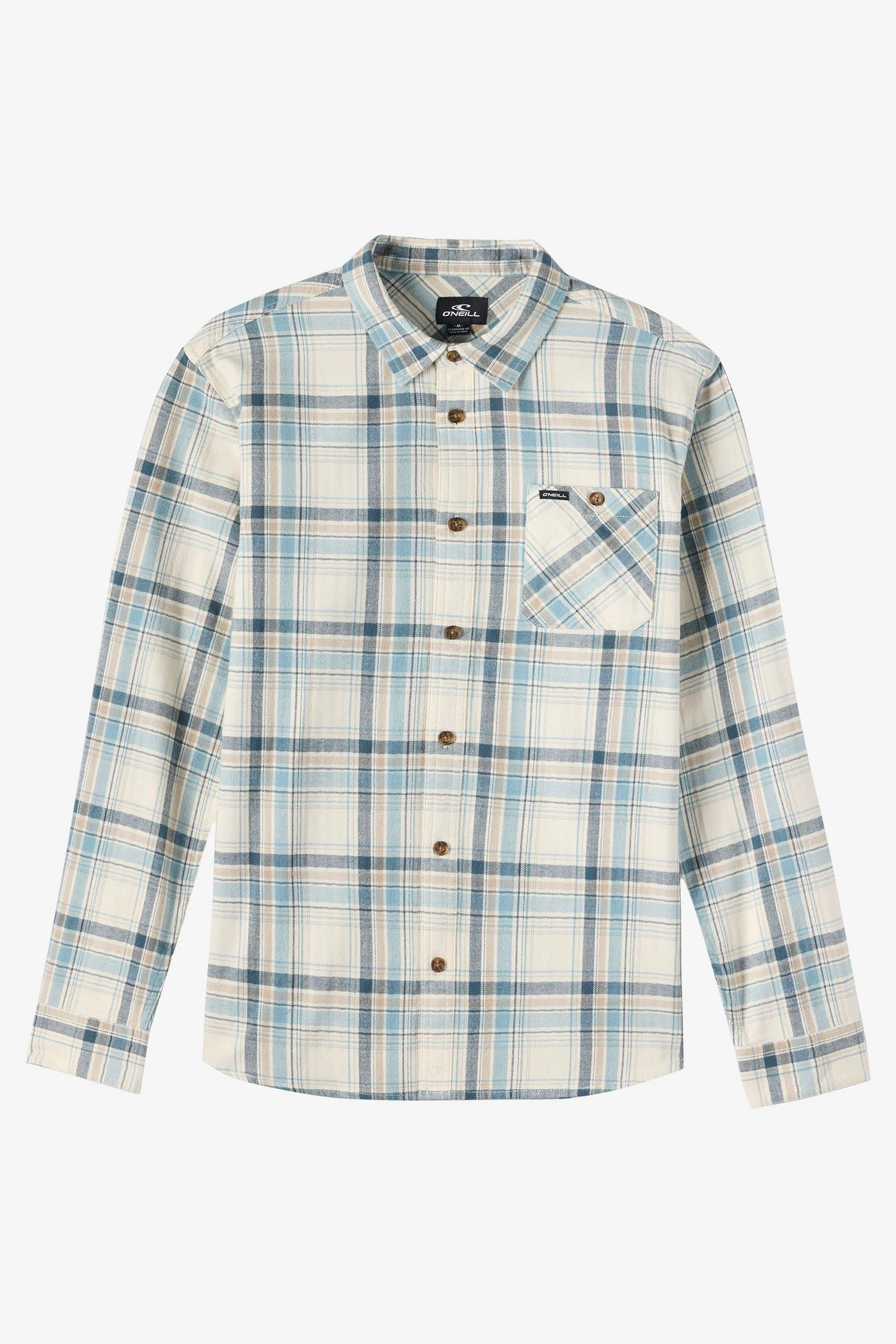 Boy's Redmond Plaid Flannel Long Sleeve Shirt