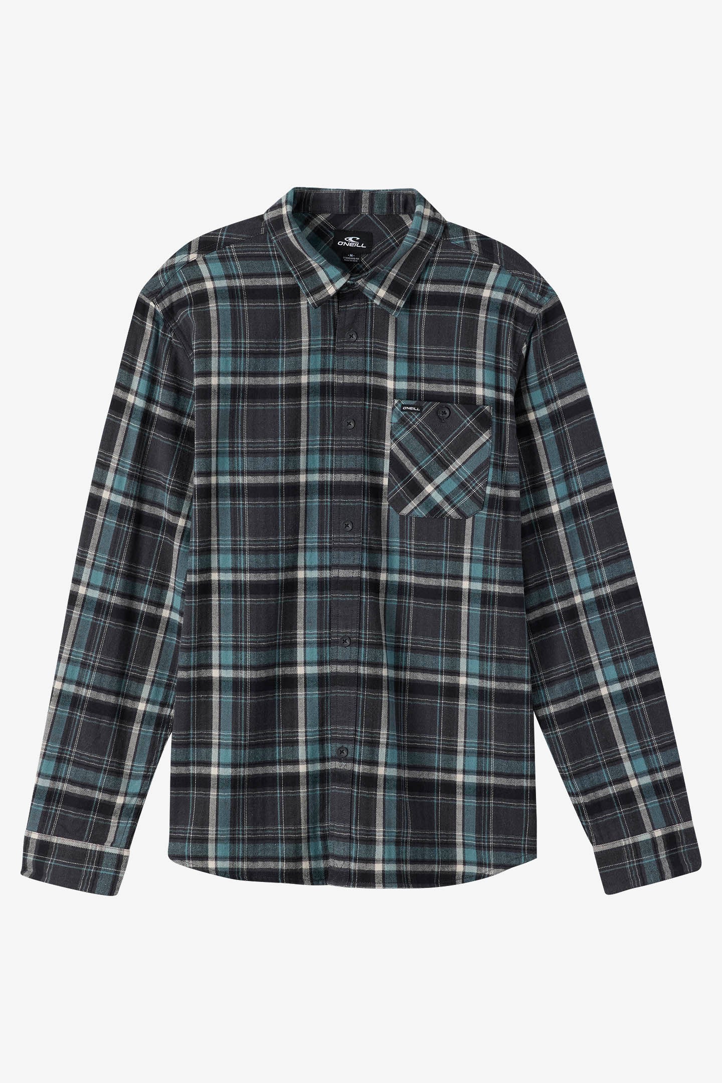 Boy's Redmond Plaid Flannel Long Sleeve Shirt