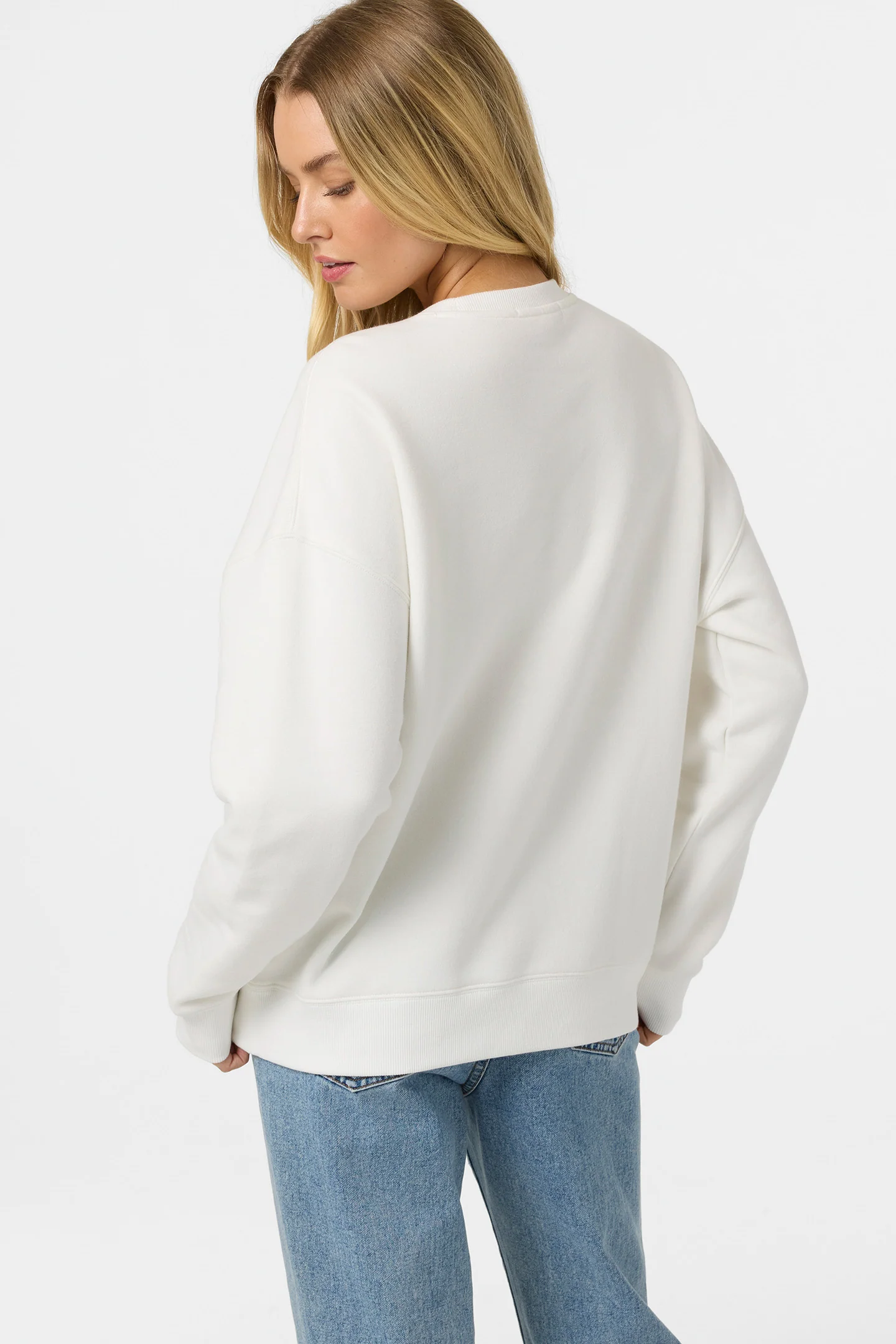 Reflect Oversized Crew Neck Fleece - Image 2