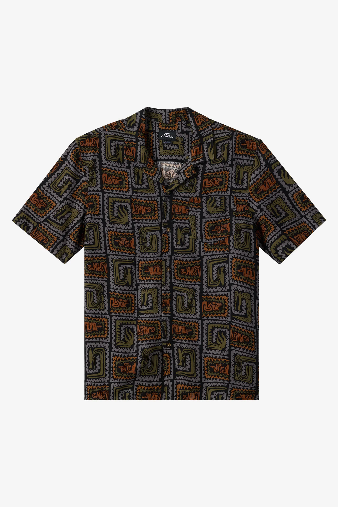 Boy's Relaxed Woven Camp Shirt