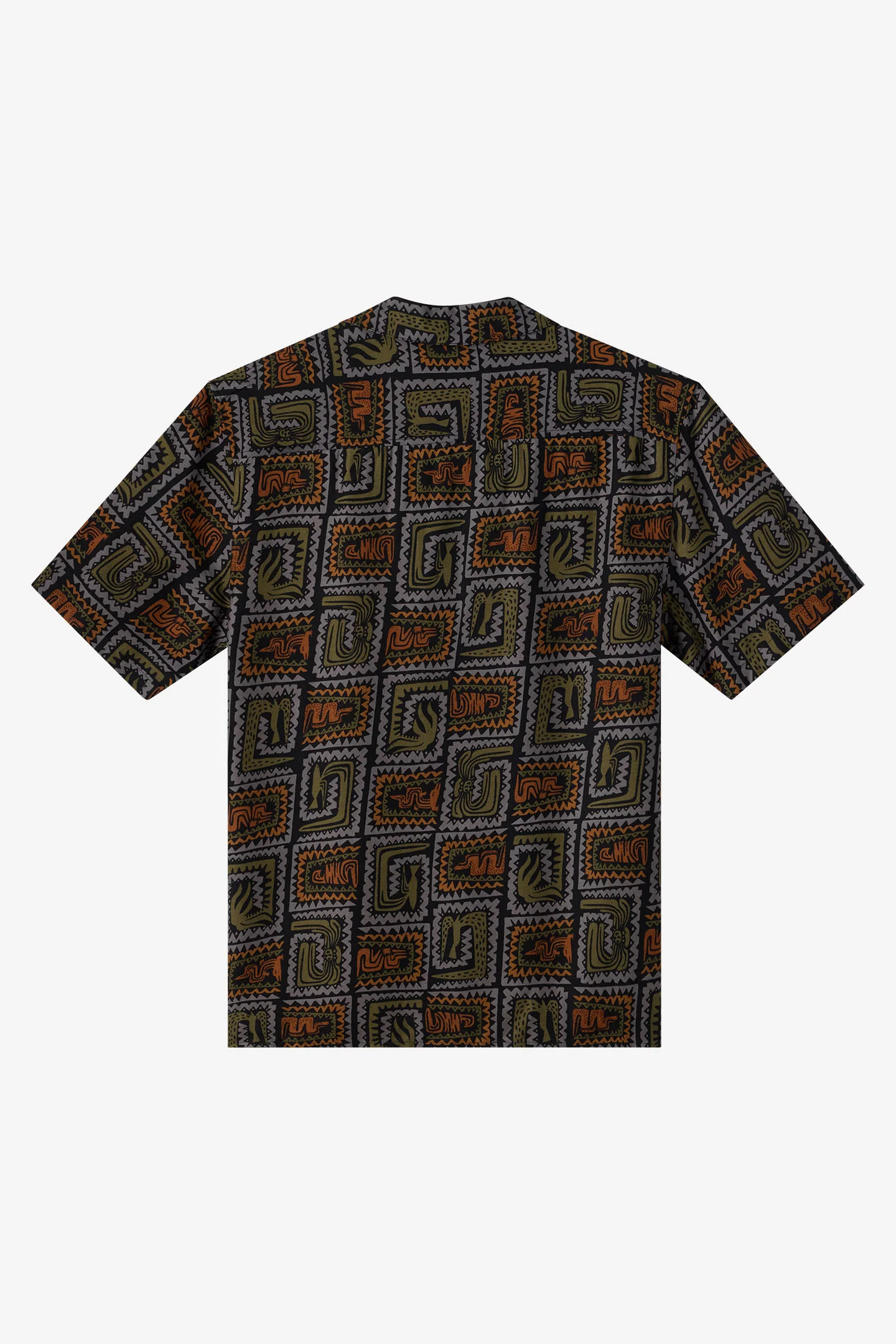 Relaxed Woven Camp Shirt - Image 7