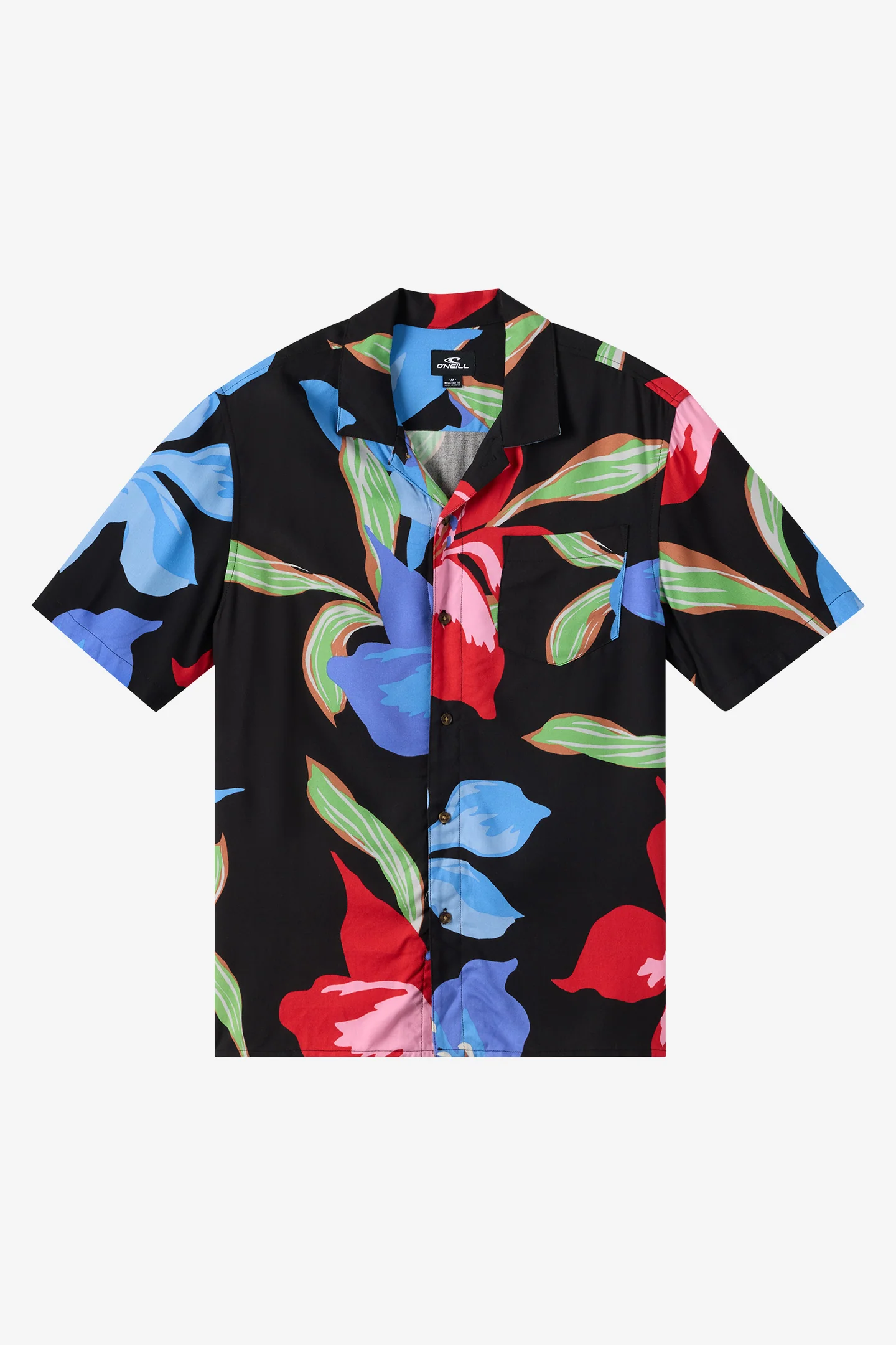 Relaxed Woven Camp Shirt - Image 3