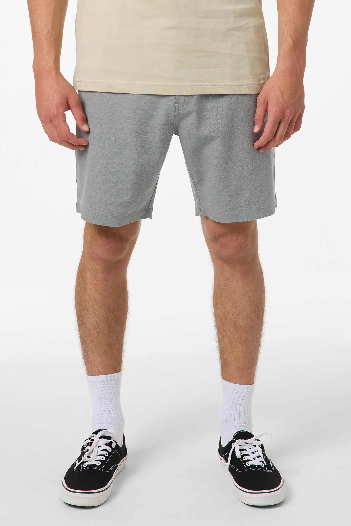 Reserve Light Check Elastic Waist 18" Hybrid Shorts - Image 2