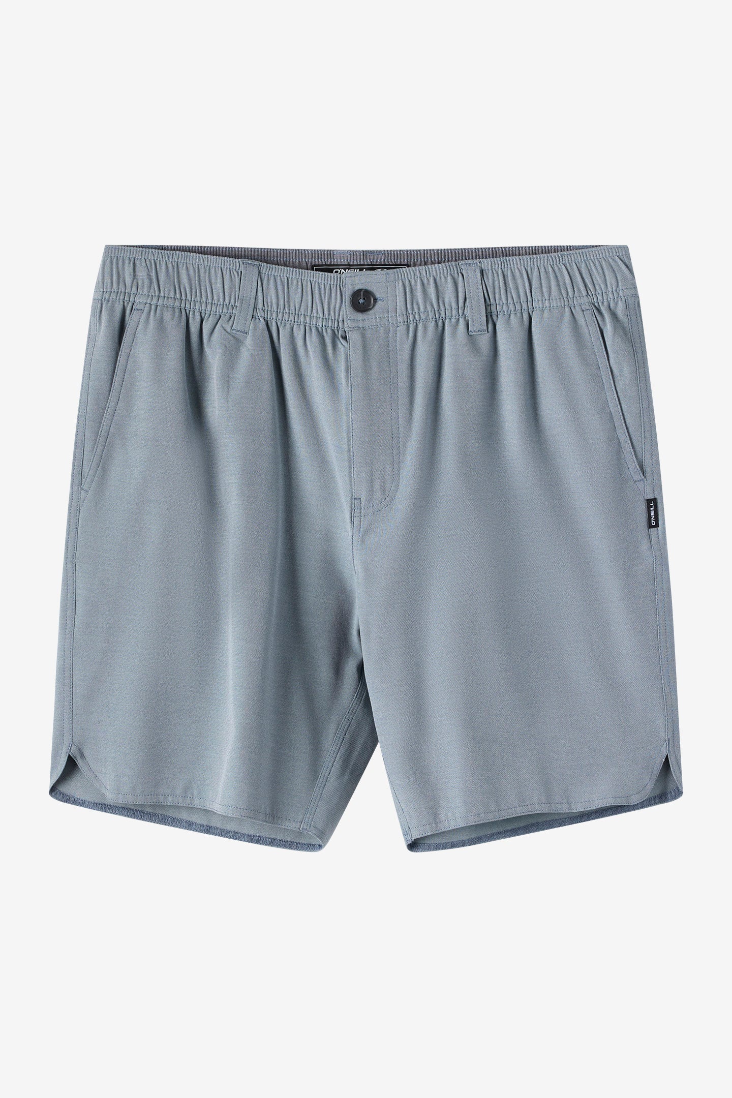 Reserve Light Check Scallop Elastic Waist 18" Hybrid Shorts