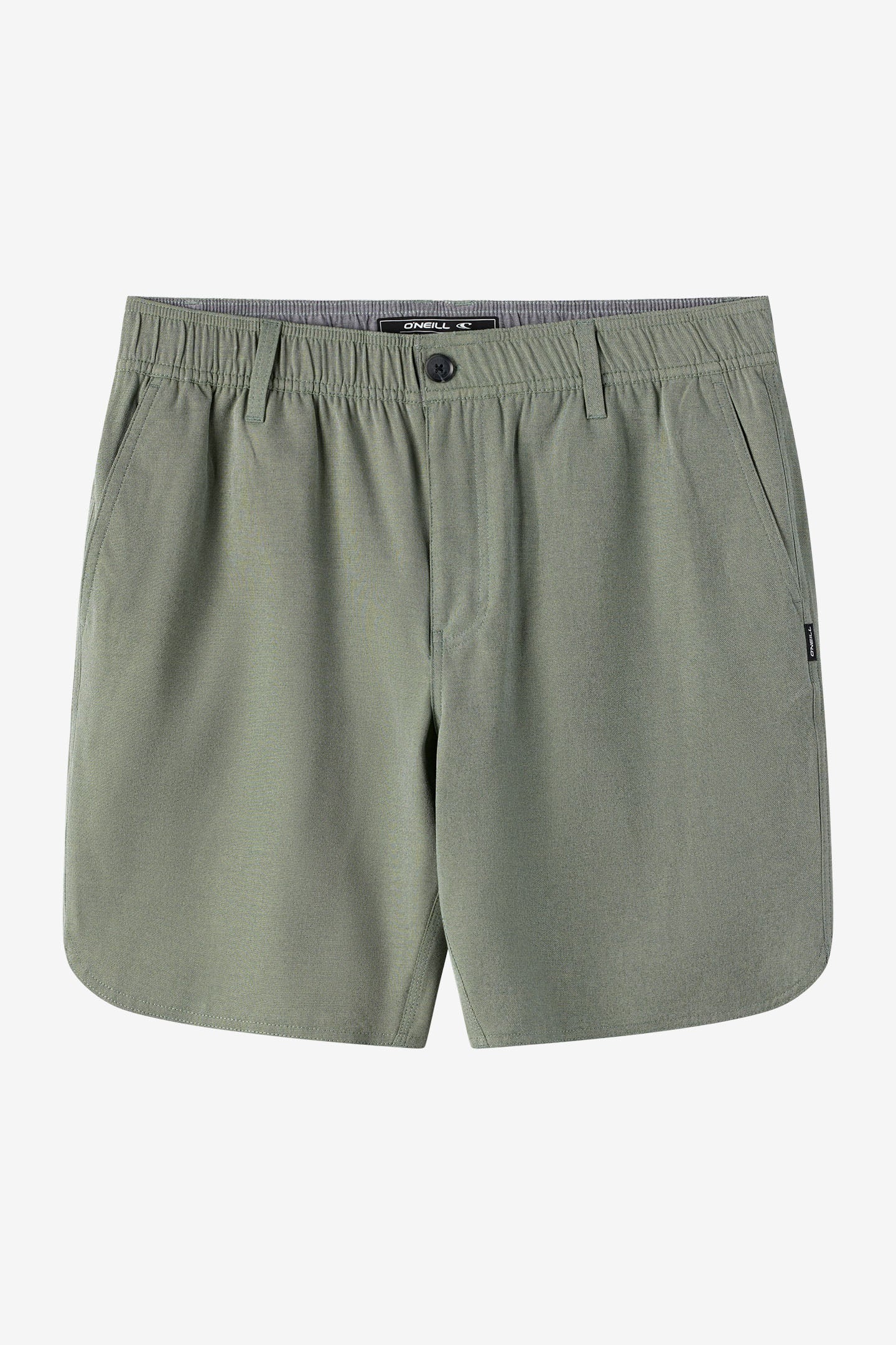 Reserve Light Check Scallop Elastic Waist 18" Hybrid Shorts