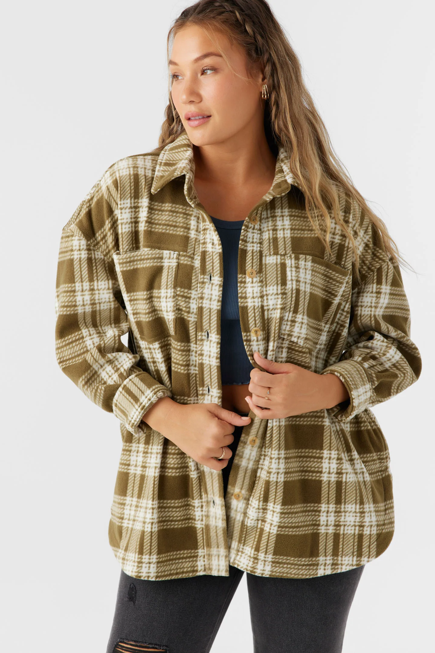 Rune Superfleece Oversized Fit Shacket