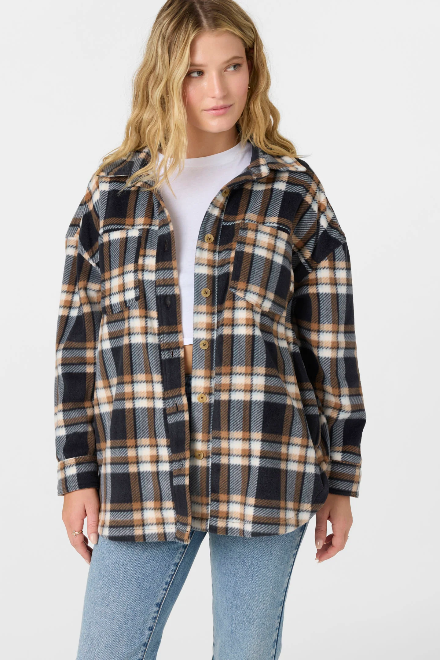 Rune Superfleece Oversized Fit Shacket - Image 7