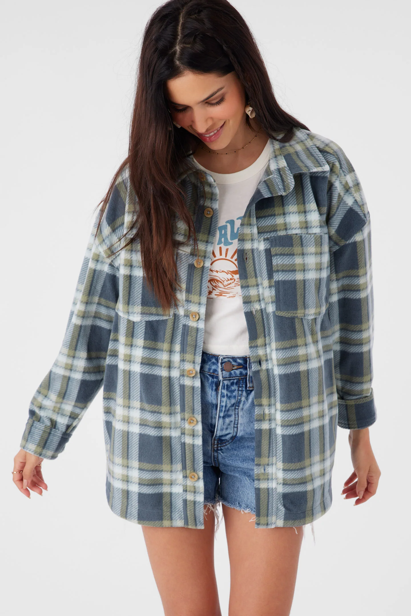 Rune Superfleece Oversized Fit Shacket - Image 10