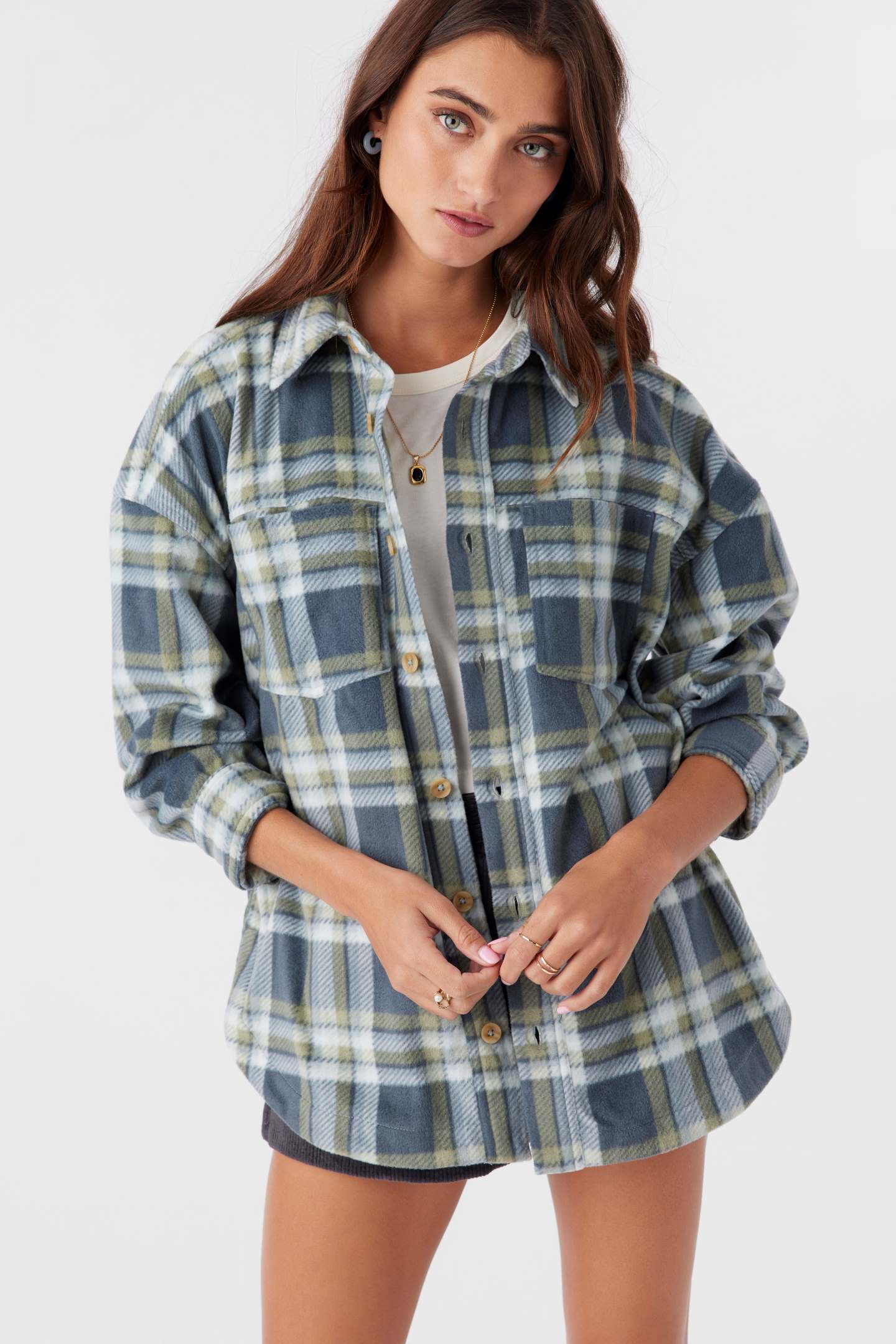 Rune Superfleece Oversized Fit Shacket - Image 2