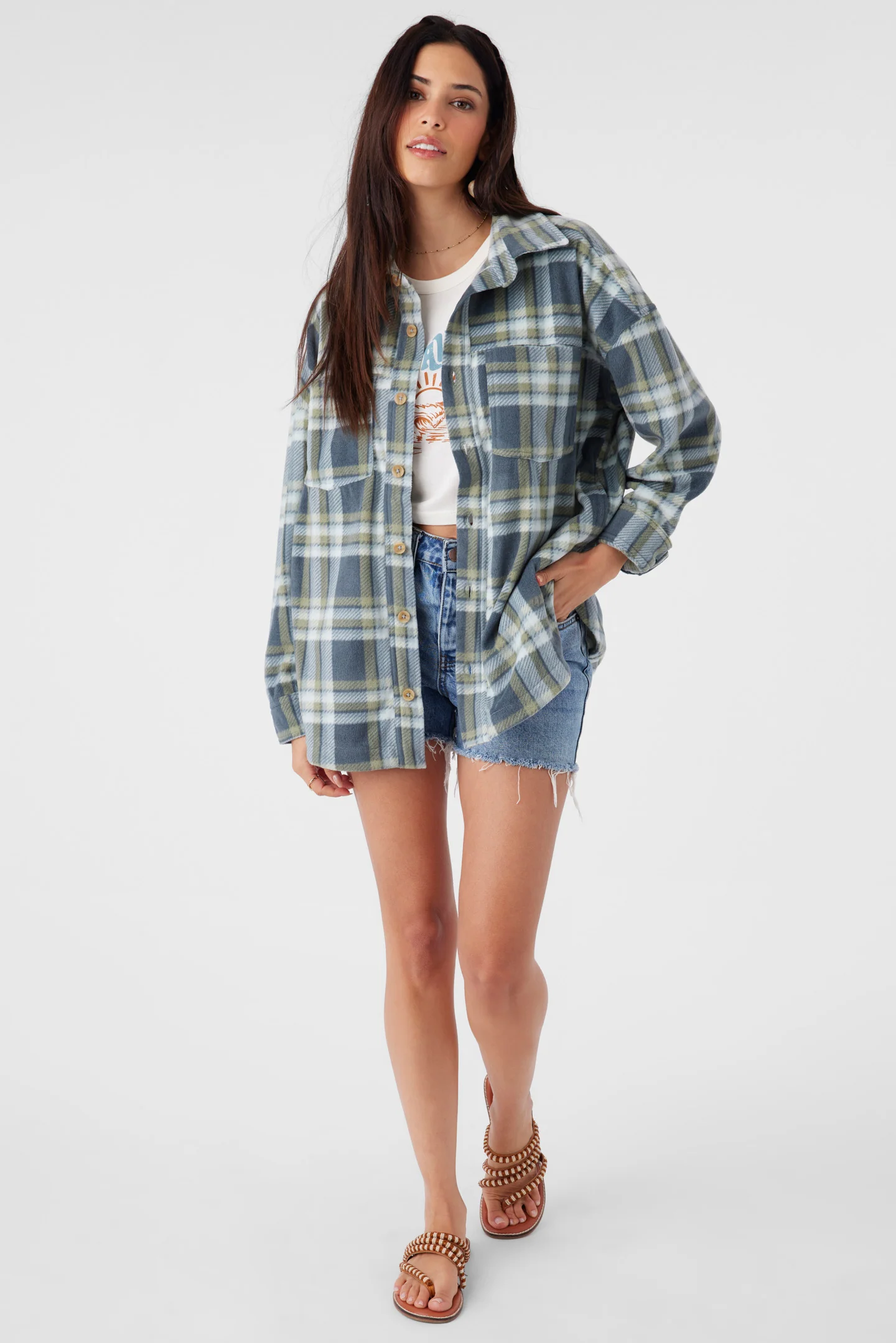 Rune Superfleece Oversized Fit Shacket - Image 3