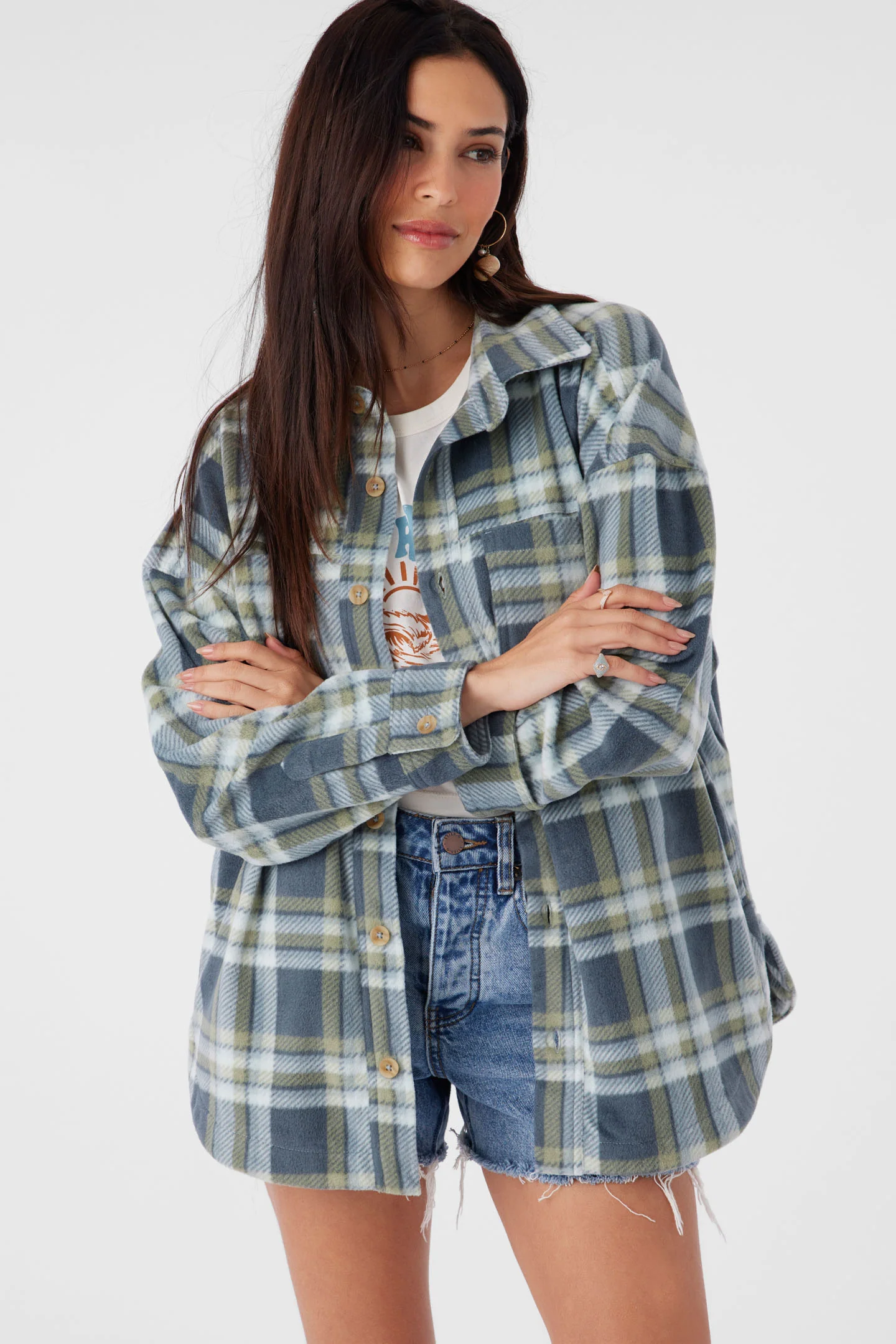 Rune Superfleece Oversized Fit Shacket - Image 5