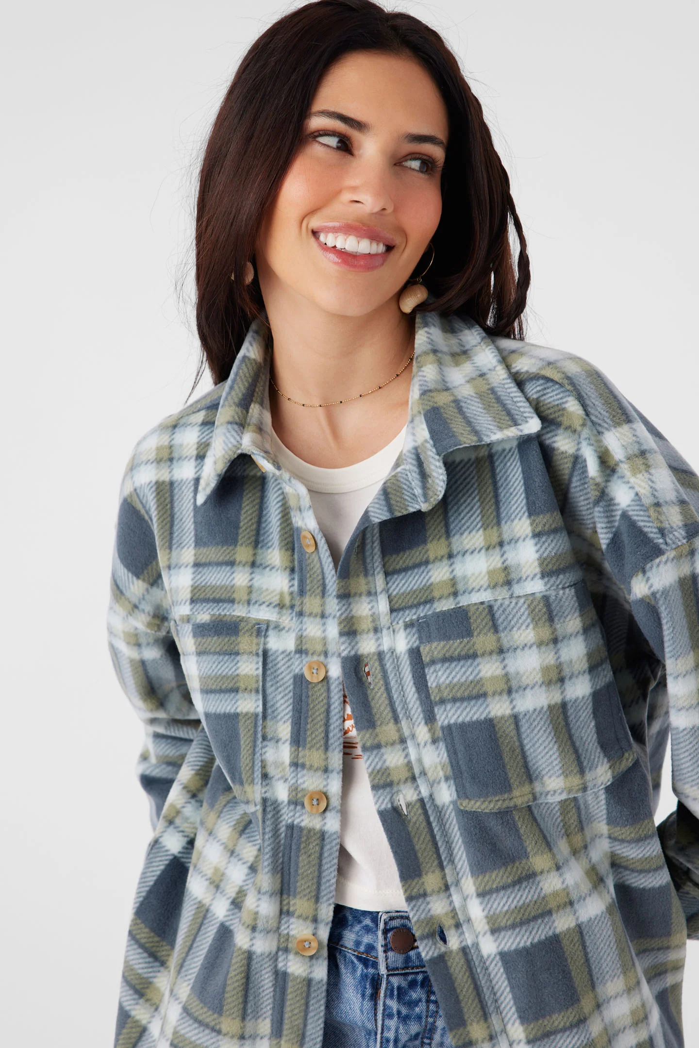 Rune Superfleece Oversized Fit Shacket - Image 6