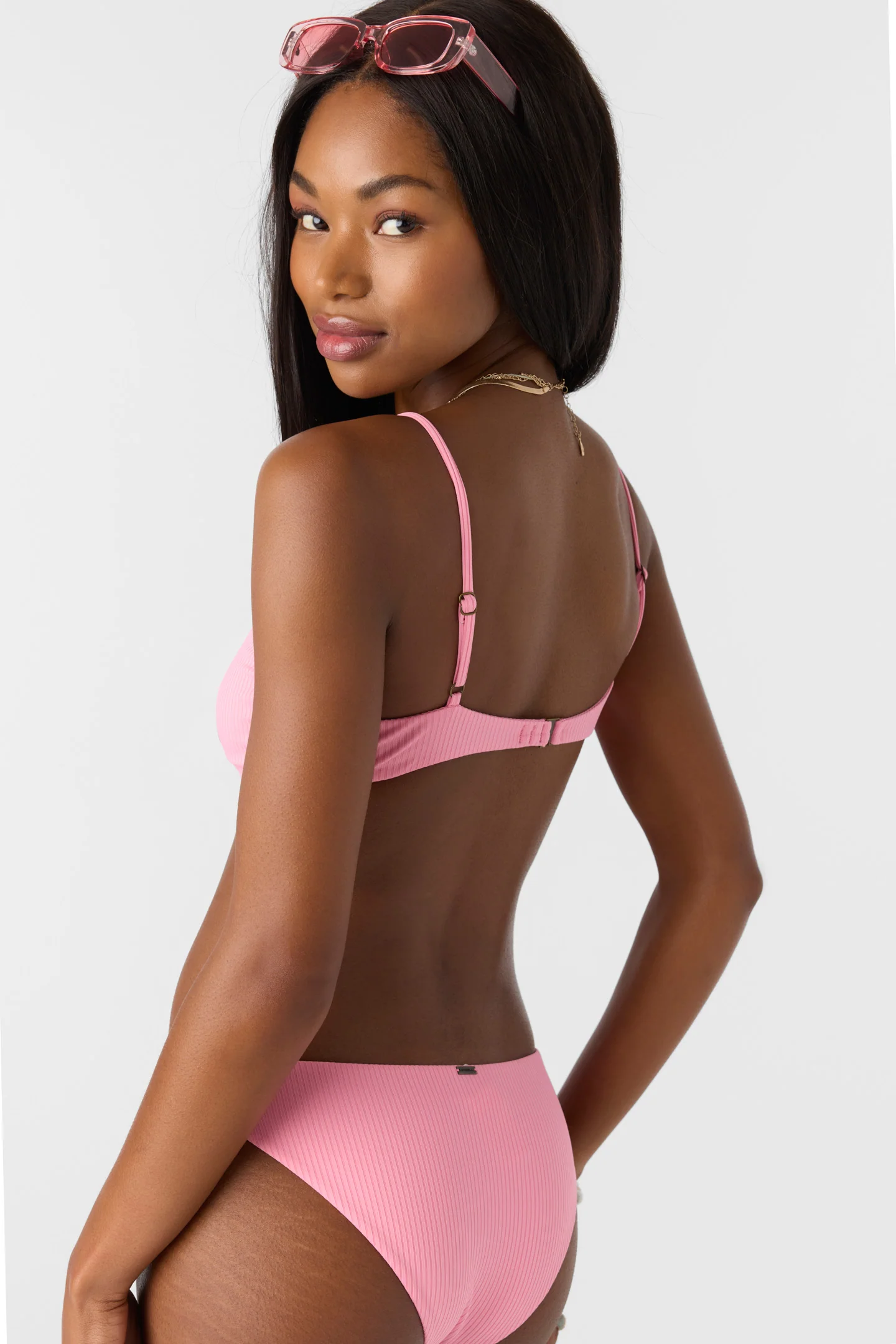 Saltwater Solids Rib Pismo Bralette Top - Image 2
