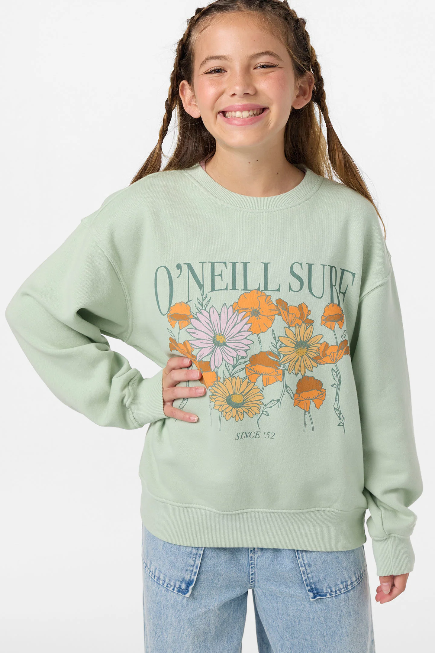 Girl's Skylar Crew Neck Fleece