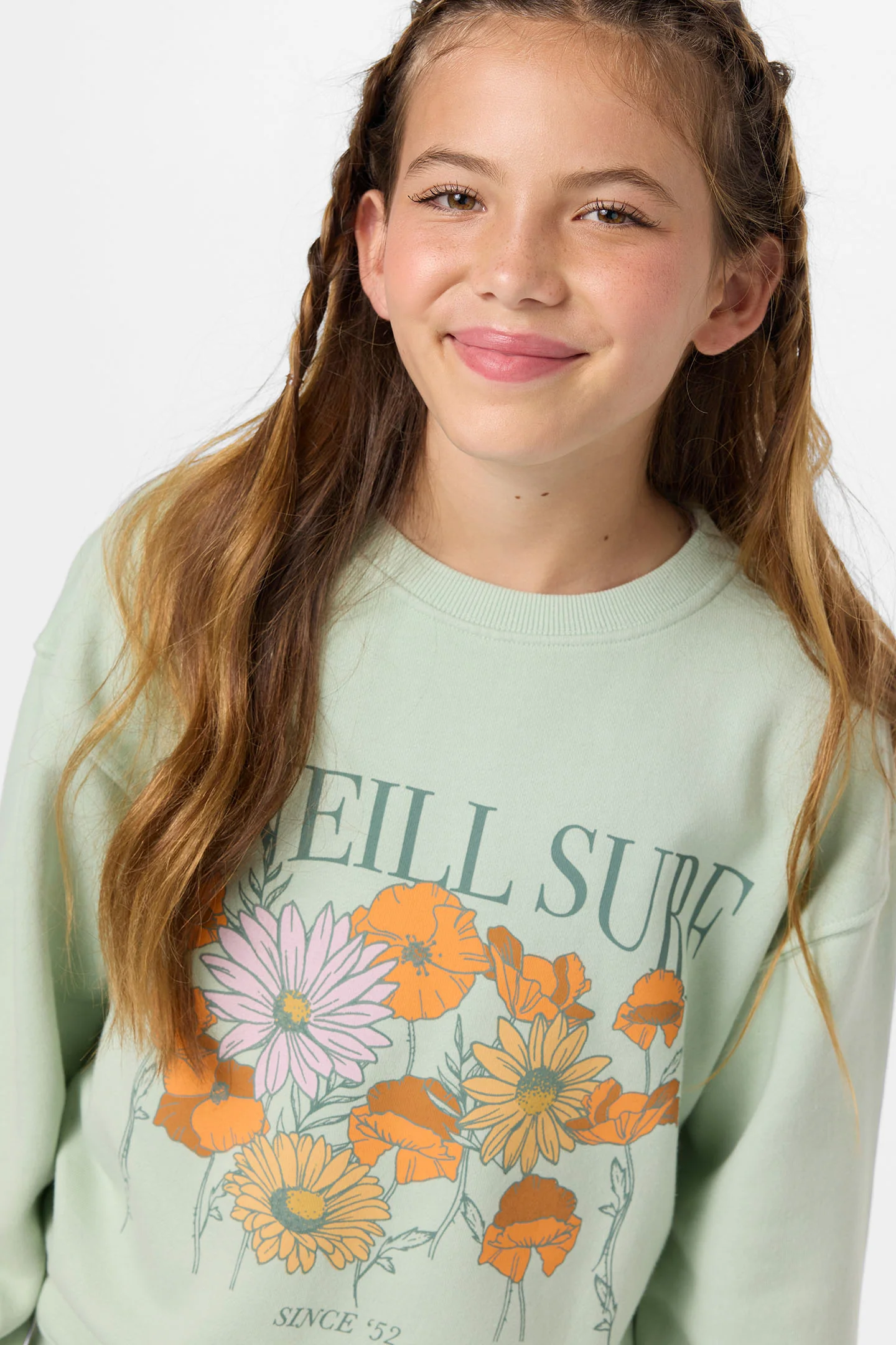 Girl's Skylar Crew Neck Fleece - Image 4