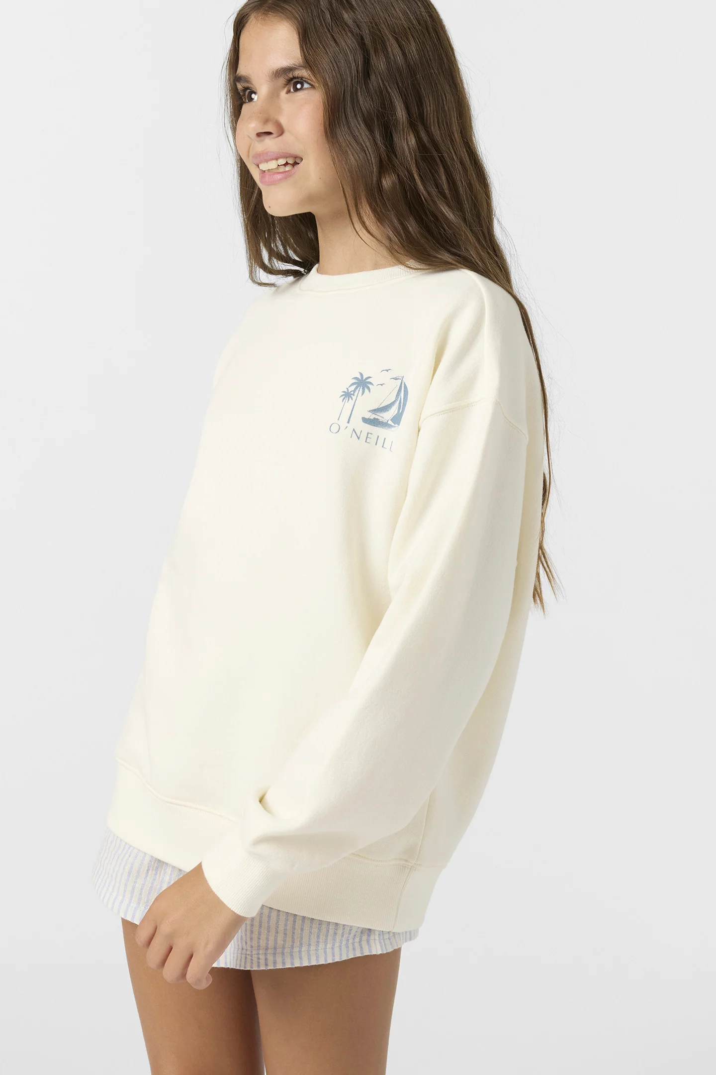 Girl's Skylar Crew Neck Fleece - Image 8