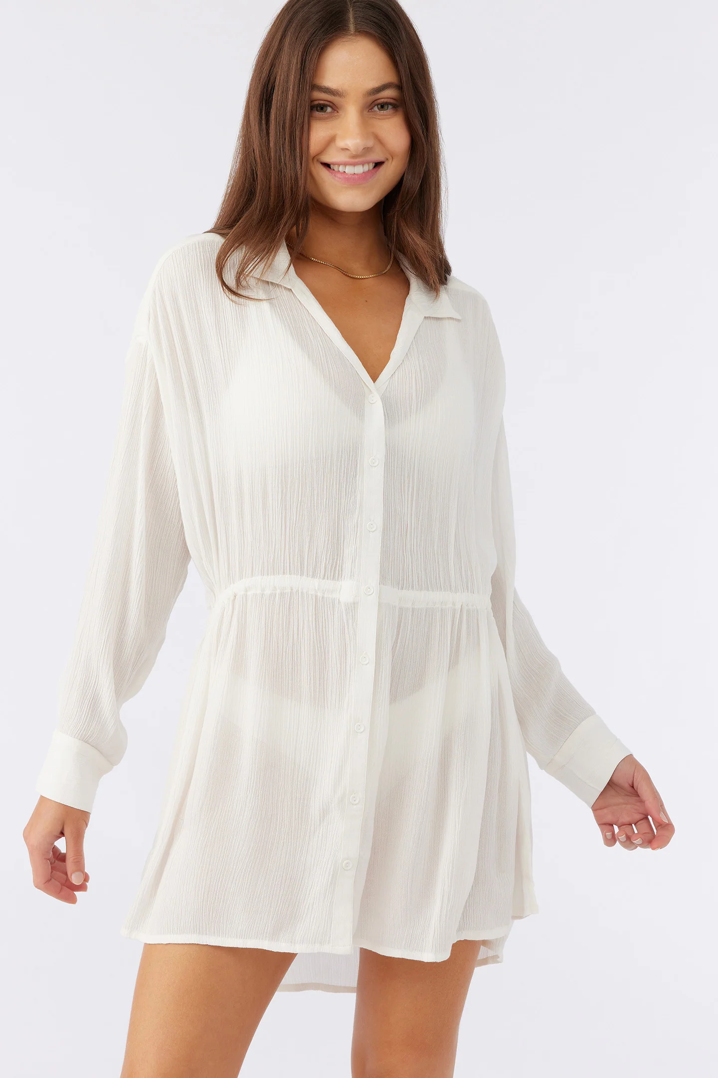 Saltwater Solids Cami Swim Cover-Up - Image 3