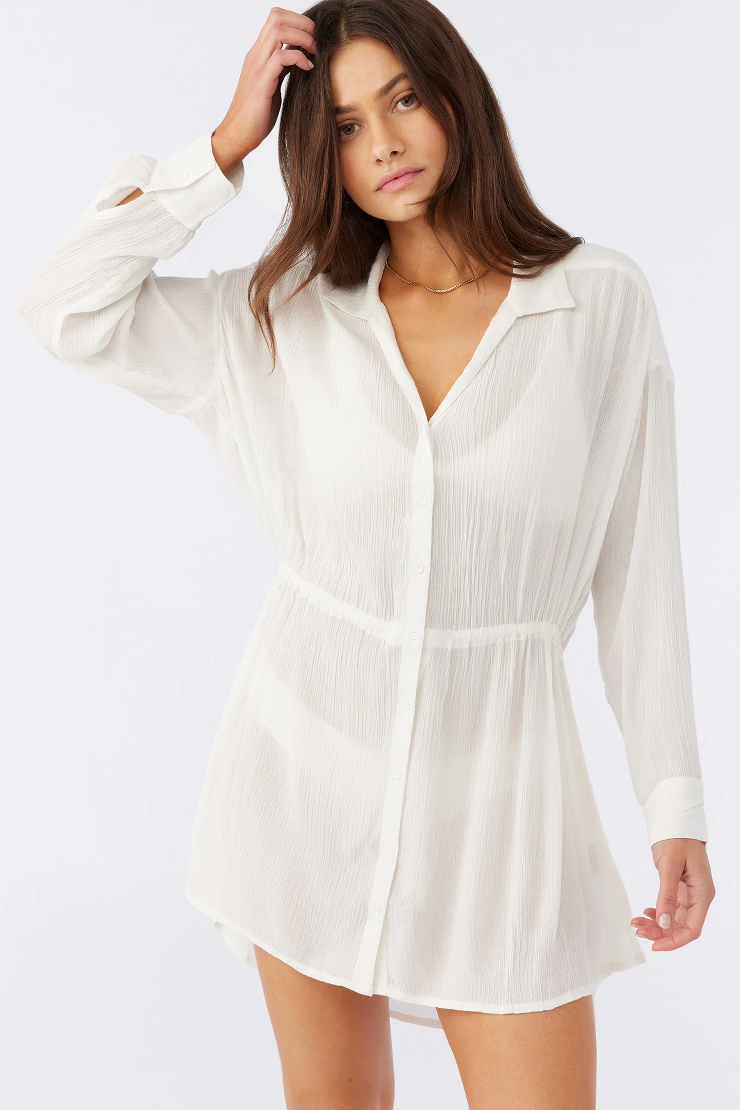 Saltwater Solids Cami Swim Cover-Up - Image 9