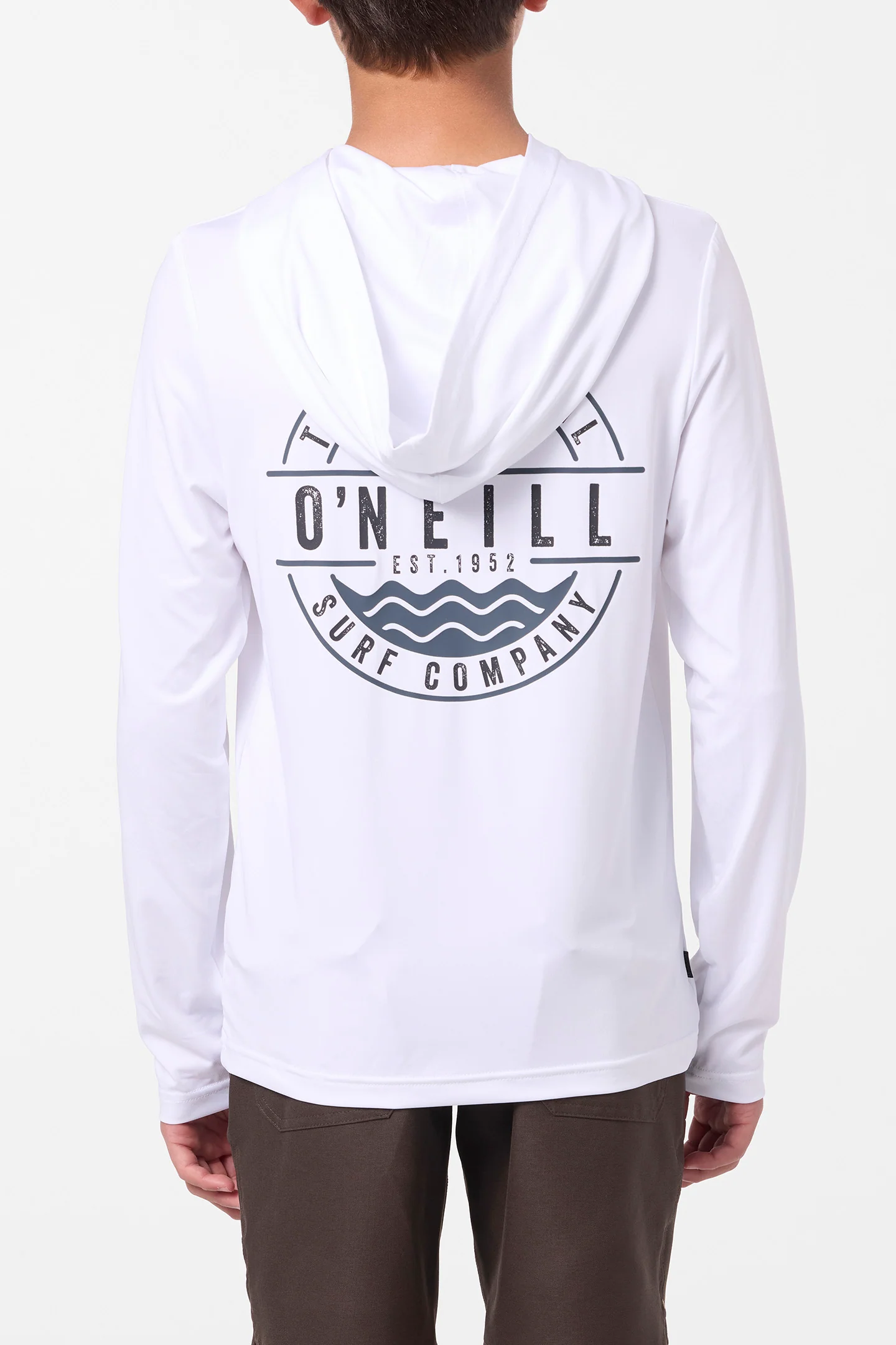 Boy's TRVLR UPF Hooded Blaze Long Sleeve Shirt - Image 4