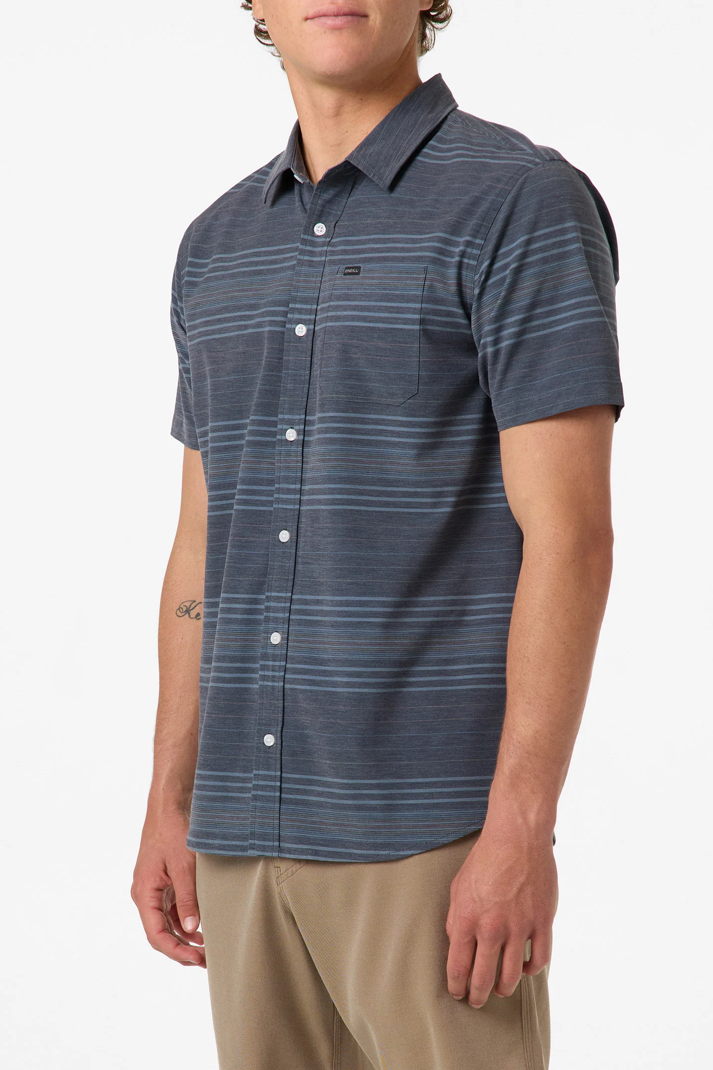 TRVLR UPF Traverse Stripe Standard Fit Shirt - Image 3