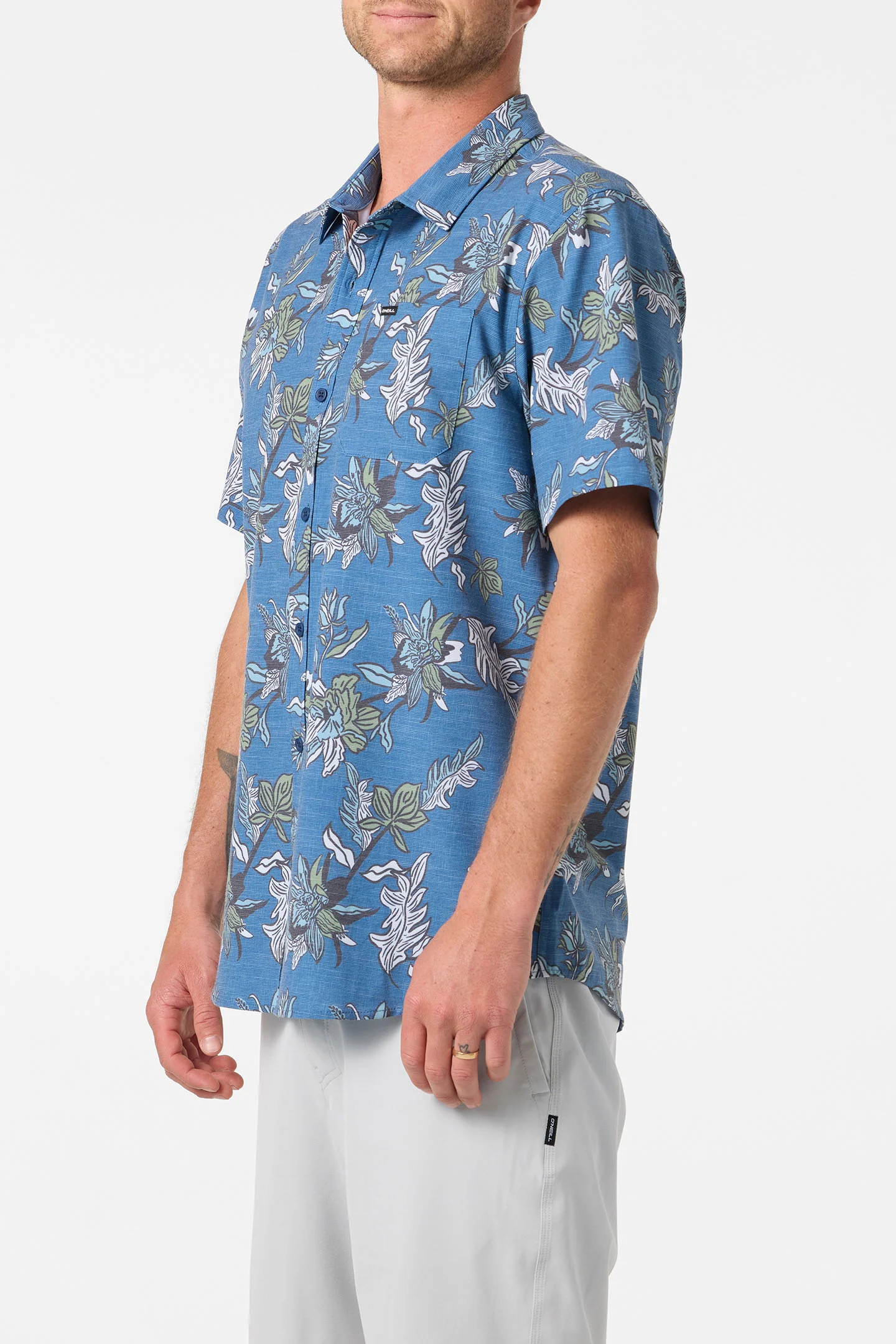 UPF Slub Relaxed Fit Shirt - Image 3