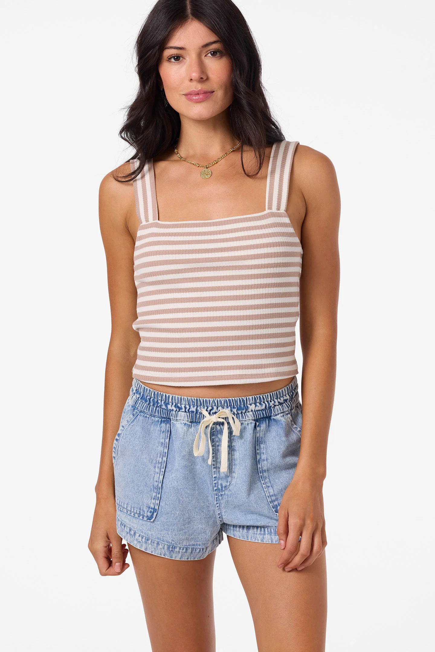 Vanessa Stripe Sleeveless Top - Image 4