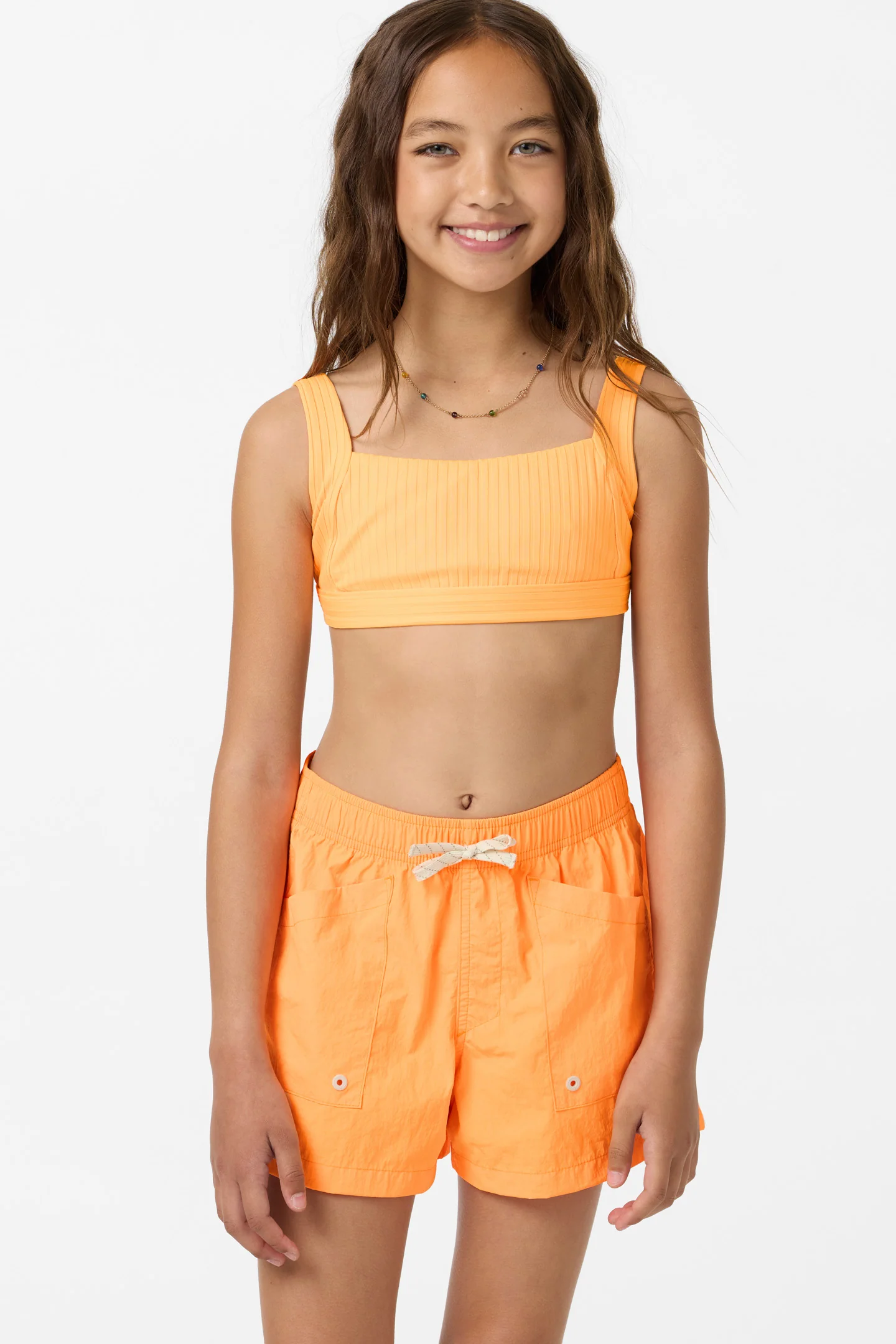 Girl's Wedge 3" Elastic Boardshorts