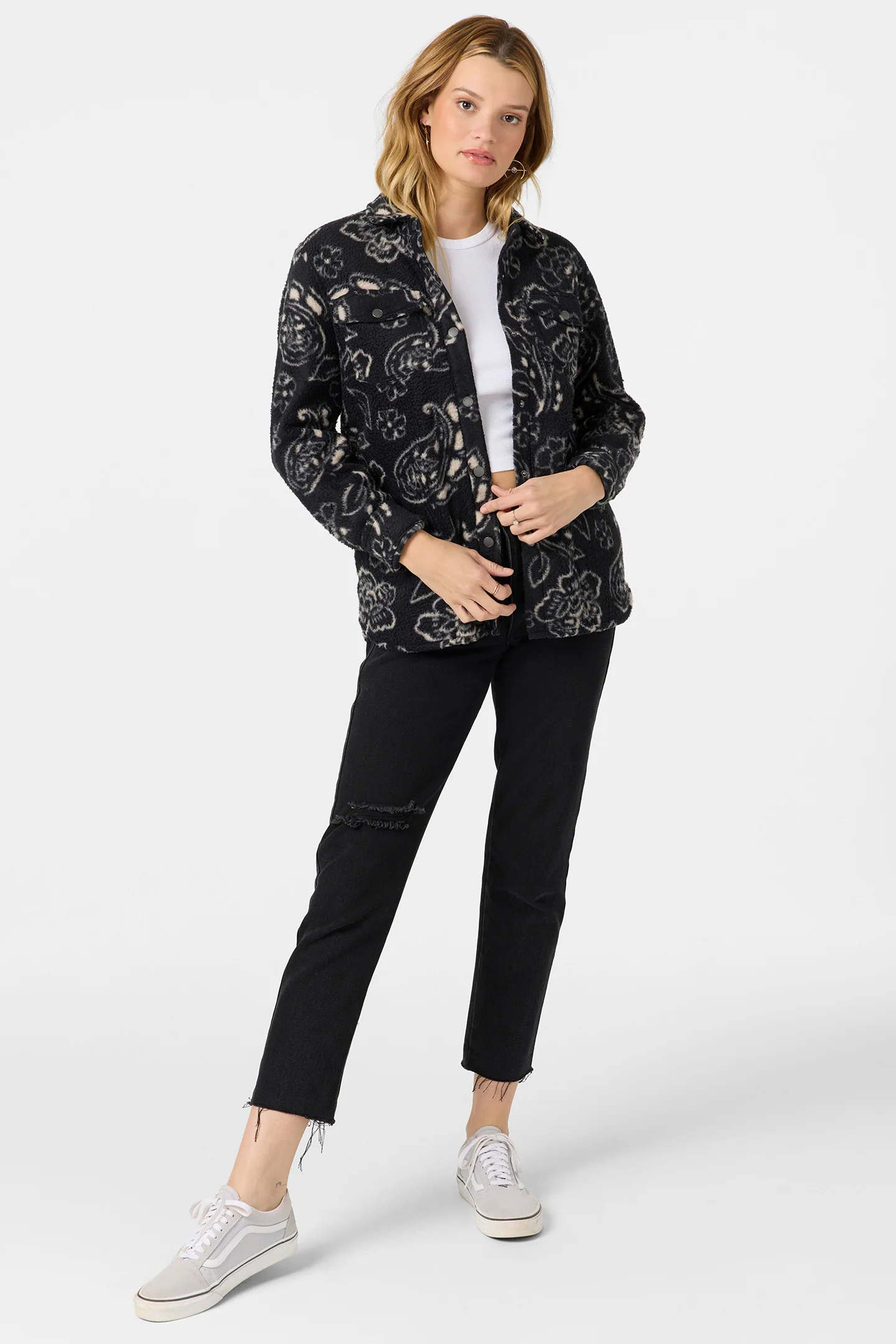 Zuma High Pile Long Sleeve Top - Image 3
